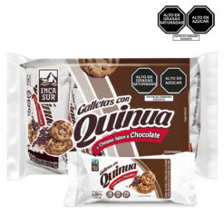 Galletas con quinua y chispas sabor a chocolate INCASUR x 180g (Bolsa)