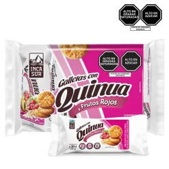 Galletas con quinua y Frutos Rojos INCASUR x 180g (Bolsa)